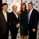 John Finley of Fox News, Senior Vice President, Programming & Development, Fox News Suzanne Scott, Model Carol Alt and Executive Vice President of Programming of FOX News Bill Shine attends the ‘A Healthy You & Carol Alt’ party at Pure Food and Wine on April 7, 2014 in New York City.